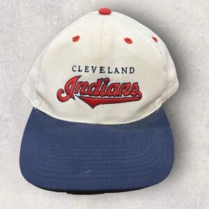 Vintage Cleveland Indians Snapback Signatures